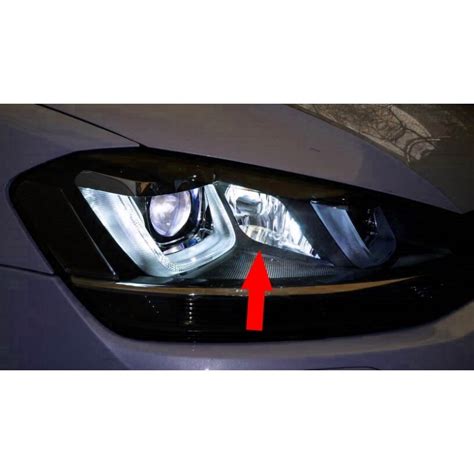 golf 7 luci svolta su fendi con xeno|Luci svolta LED H7 9600Lm per VW Golf 7 2012 .